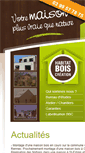 Mobile Screenshot of habitatboiscreation.fr